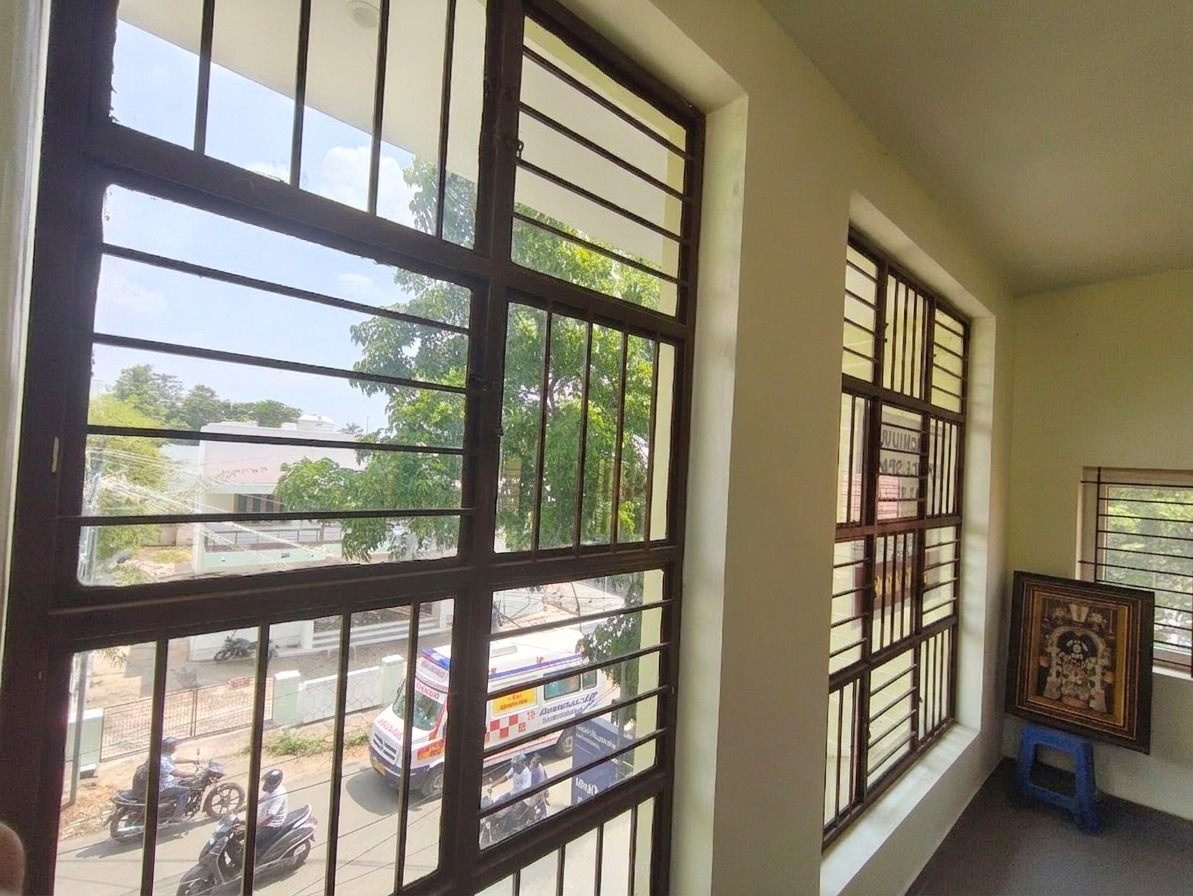 View of NRT Main Road traffic from the first floor windows — direct main-road visibility